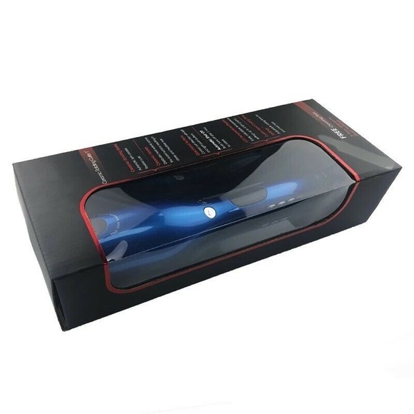 AIKO Ceramic Auto Rotating Hair Air Spin Curler Curling Iron Barrel LCD Display - Picture 12 of 12